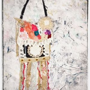 Crossbody bag: Handmade